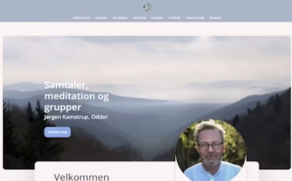 Billede af Jørgen Kamstrups hjemmeside. (1)